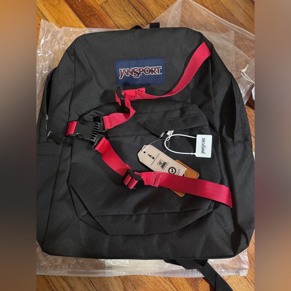 Jansport Spider-Man Peter Parker Oscorp Intern Backpack Movie Prop Bag - Black